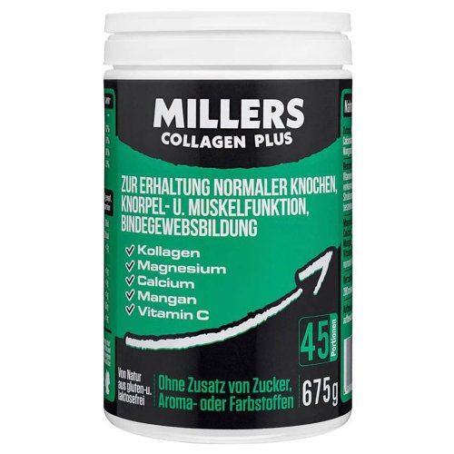 Millers Collagen PLUS - kollagén por vitaminokkal és nyomelemekkel, 675g