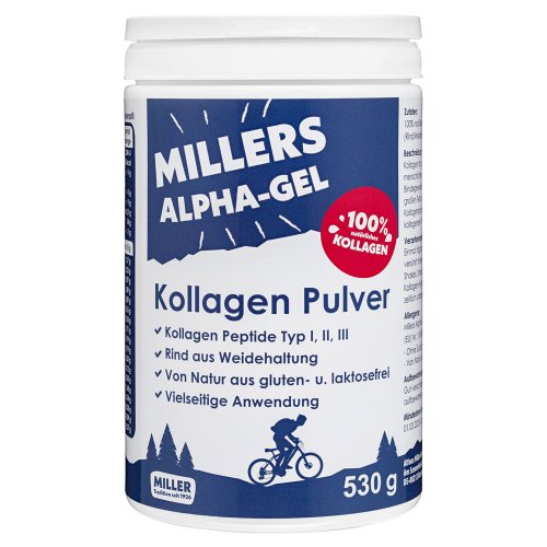 Millers Alpha Gél - 100% tiszta marha kollagén por, 530 g