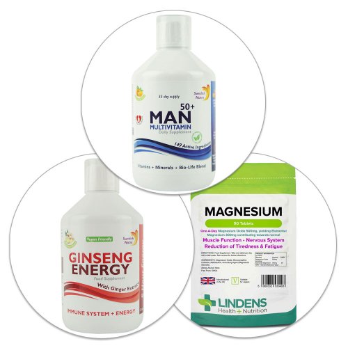 Fitten, fiatalosan 50 felett is - étrendkiegészítő csomag FÉRFIAKNAK