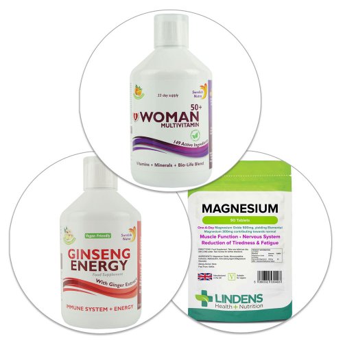 Fitten, fiatalosan 50 felett is - étrendkiegészítő csomag NŐKNEK