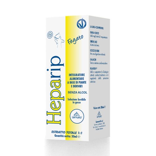 Lemuria Heparip étrendkiegésztítő a máj támogatására, tisztítókúrához 30 ml
