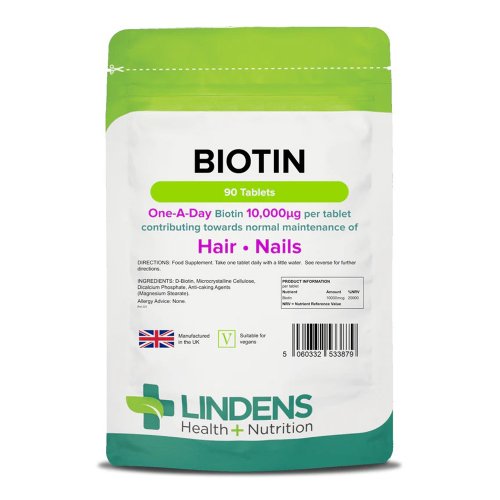 Biotin 10 mg tabletta, 90 db