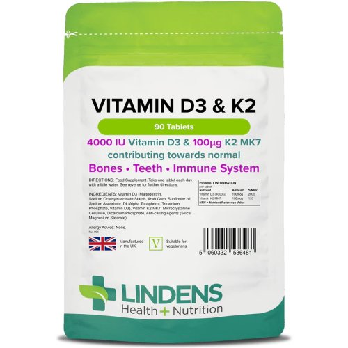 D3-vitamin 4000IU & K2 (90 tabletta)