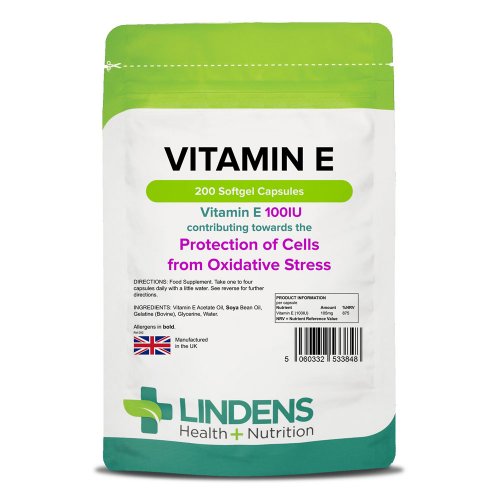 E-vitamin 100 IU lágyzselatin kapszula 105 mg (200 kapszula)