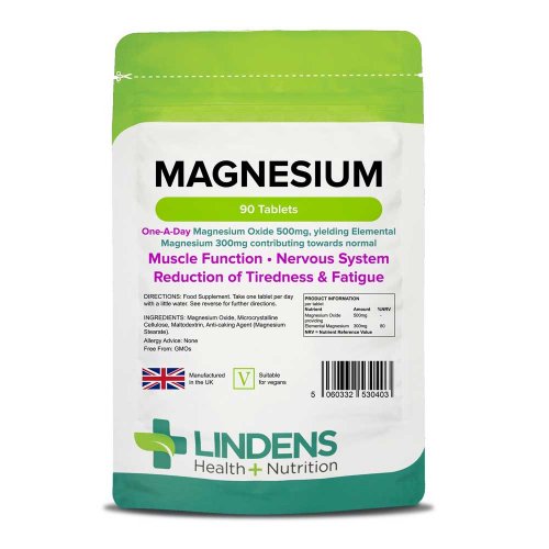 Magnézium tabletta (500 mg MgO) (90 tabletta)