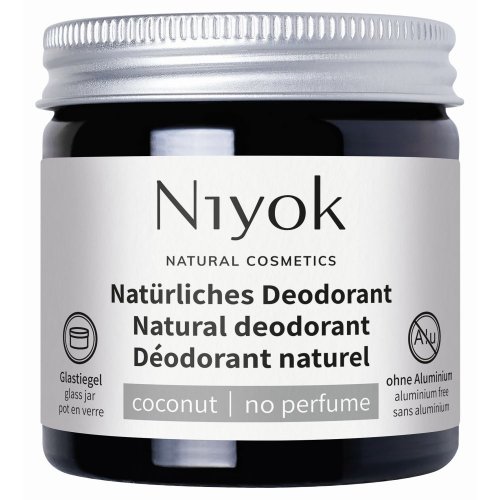 2 az 1-ben Kókusz illatú izzadásgátló és dezodoráló krém – parfümmentes, 40 ml