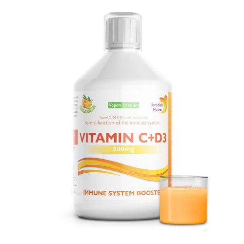 C + D3 + Cink folyékony vitamin koncentrátum, 500 ml