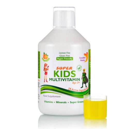 Super Kids multivitamin folyadék gyermekek számára, 500 ml