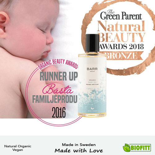 Organikus babaolaj - Barr Sweden